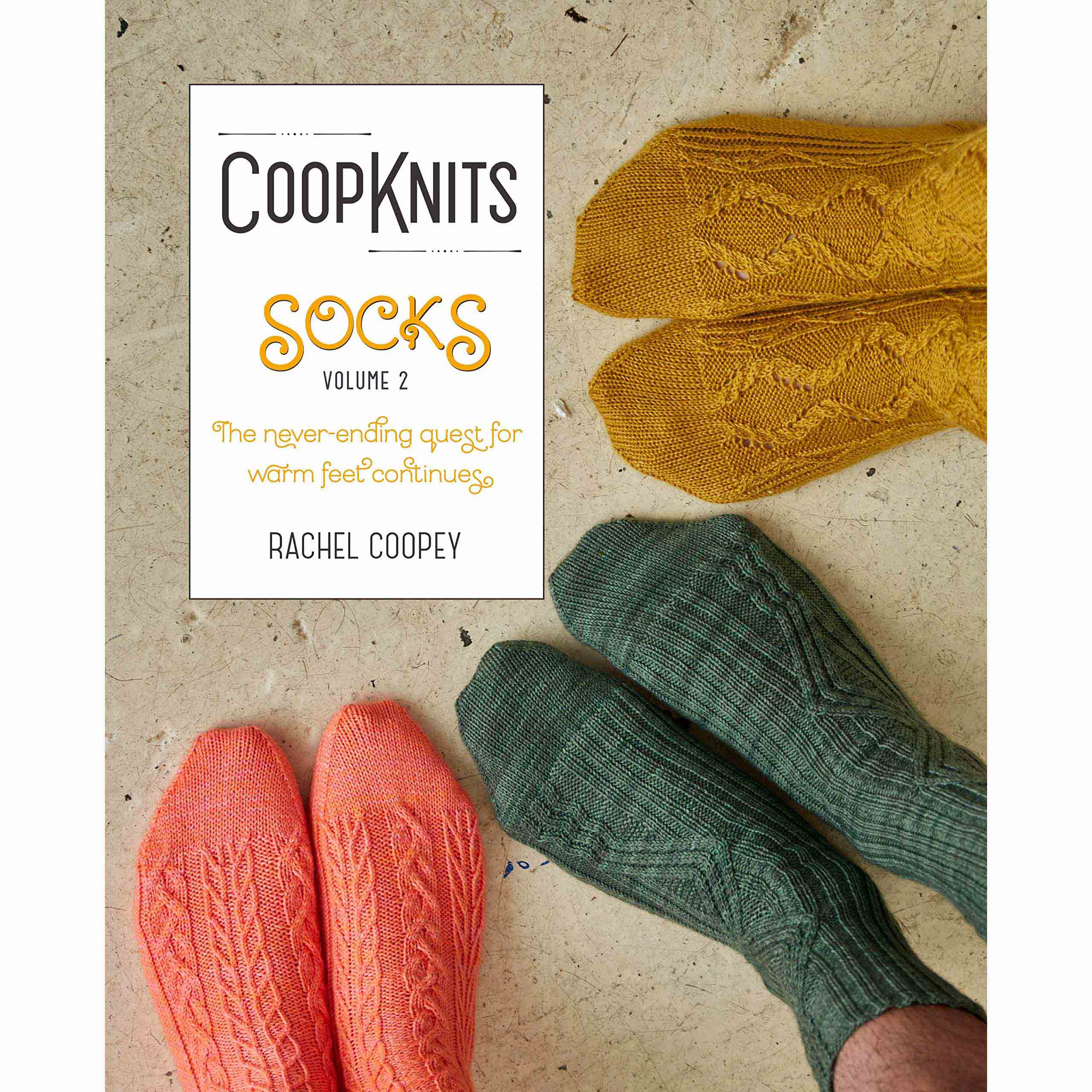 CoopKnits Socks Volume 2, by Rachel Coopey